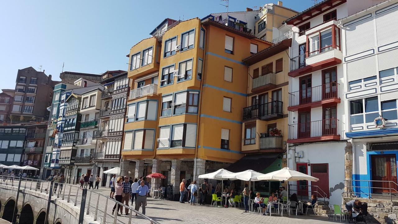 Apartamento Puerto Deportivo Apartment Bermeo Bagian luar foto